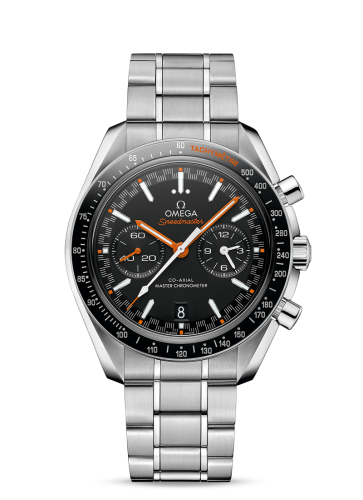 Omega Speedmaster Racing Master Co-Axial Stainless Steel / Black / Orange / Bracelet